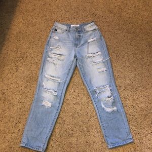 Kancan denim mom/boyfriend jeans